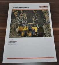 1994 Hanomag Program produktów Model Range Brochure Broszura Prospekt, używany na sprzedaż  PL