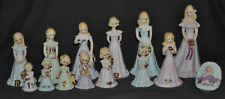 Used, Vtg Lot Set 14 Enesco Growing Up Birthday Girls BLONDE Baby - Age 16 Figurines for sale  Shipping to South Africa