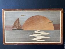 Vintage marquetry box for sale  YORK