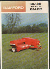 BAMFORD "BL135" Pick-Up Baler Brochure Leaflet for sale  Shipping to Ireland