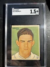 1933 Goudey #127 Mel Ott Giants HOF SGC 1.5 comprar usado  Enviando para Brazil