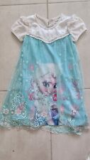 Vestido Elsa Frozen Mangas Cortas Talla 2-4 segunda mano  Embacar hacia Argentina