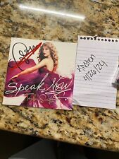 CD álbum autografado assinado por Taylor Swift Speak Now, usado comprar usado  Enviando para Brazil