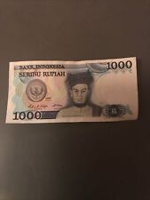 Banknoten indonesien 1000 gebraucht kaufen  Neustadt