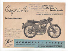 Capriolo 75cc turismo speciale ca. ´55 Prospekt brochure depliant, usado comprar usado  Enviando para Brazil