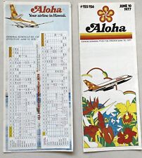 Aloha airlines system for sale  Palm Springs