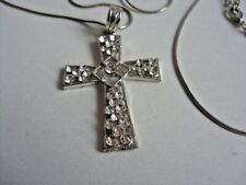 Cross crucifix necklace for sale  AMERSHAM