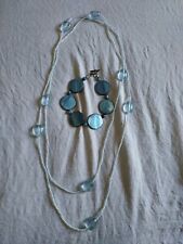 Blue necklace bacelt for sale  Bryant