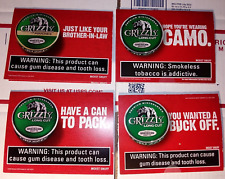 Grizzly tobacco mailers for sale  Philadelphia