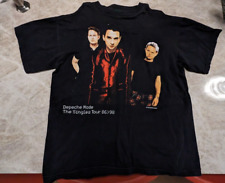vintage depeche mode singles tour 1998 shirt, used for sale  Shipping to South Africa