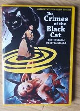 THE CRIMES OF THE BLACK CAT - SETTI SCIALLI DI SETTA GIALLA-1972 GIALLO - DVD-R. myynnissä  Leverans till Finland