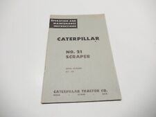 1957 caterpillar scraper for sale  Holland
