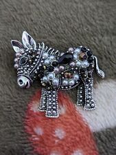 Donkey shaped brooch for sale  TELFORD