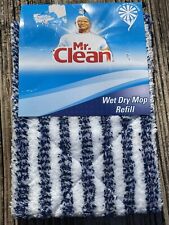 Mr Clean refil de esfregão piso seco úmido clássico microfibra nova máquina de lavar azul branco, usado comprar usado  Enviando para Brazil