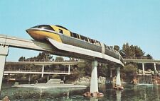 Disneyland postcard monorail for sale  Lockport