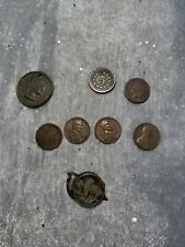 Lote de monedas antiguas 8 monedas, 5 centavos, cabeza india, níquel búfalo, George Washington, usado segunda mano  Embacar hacia Argentina