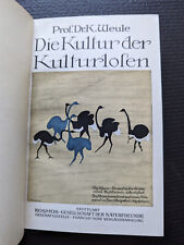 Kultur kulturlosen 1910 gebraucht kaufen  Coburg