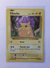 carte pokemon pikachu d'occasion  Expédié en Belgium