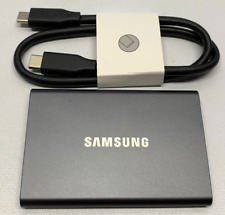Usado, Unidade de Estado Sólido Externa Samsung T7 1TB MU-PC1T0T USB 3.2 SSD comprar usado  Enviando para Brazil