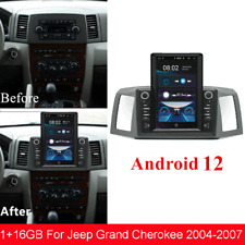 Radio estéreo vertical Android 12 carros 10,1" GPS para Jeep Grand Cherokee 2004-2007 segunda mano  Embacar hacia Mexico