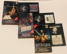 Lote Star Wars Empire Jedi Trilogy CBS Fox Video Betamax testado não VHS, usado comprar usado  Enviando para Brazil