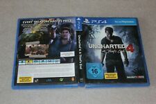 Używany, Uncharted 4 A thief's End PS4 BOX na sprzedaż  PL