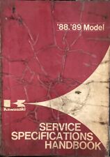 Używany, Kawasaki Genuine Service Specification Manual 1988-1989 na sprzedaż  Wysyłka do Poland
