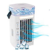 Portable Air Conditioner Personal Space Evaporative Air Cooler Mini AC Dual Fans, used for sale  Shipping to South Africa