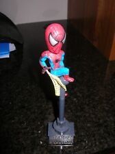Pluma Cabeza Bobble Spider Man Marvel 2003 con Soporte 7 1/2 Pulgadas de Alto Escribe FUNCIONA, usado segunda mano  Embacar hacia Argentina