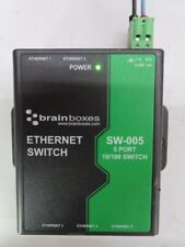 Conmutador Ethernet industrial Brainboxes SW-005 5 puertos segunda mano  Embacar hacia Argentina