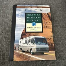 Folheto 1996 Holiday Rambler Endeavor LE Diesel Motorhome RV comprar usado  Enviando para Brazil