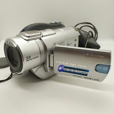 Videocámara y cargador con zoom Sony Handycam DCR-DVD805E NightShot 10x cámara de video segunda mano  Embacar hacia Mexico
