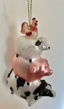 Farm animals glass for sale  Excelsior Springs