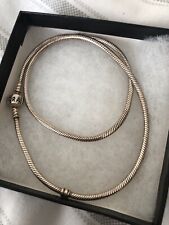 pandora necklace 50cm for sale  WALLASEY