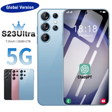 "Teléfono inteligente Android 7,3" desbloqueado S23 Ultra 5G Teléfono celular doble SIM" teléfonos móviles segunda mano  Embacar hacia Argentina