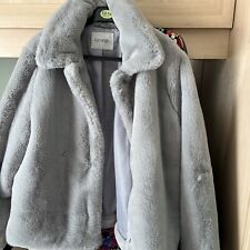 Grey fur jkt for sale  MANCHESTER