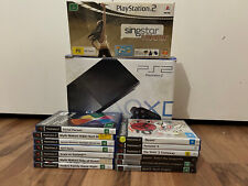 Consoles x2 Playstation 2, 2 controles, 4 microfones, acessórios e 13 jogos comprar usado  Enviando para Brazil