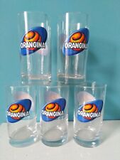 Orangina vintage glass for sale  HALIFAX