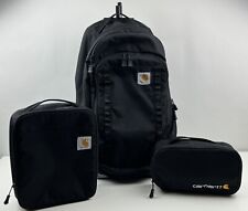 Mochila, gancho y transporte 3 latas CARHARTT Black Cargo Series y enfriador de almuerzo segunda mano  Embacar hacia Argentina