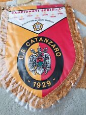 GAGLIARDETTO CALCIO football pennant CATANZARO idea Regalo Fanion Flamula Soccer, usado comprar usado  Enviando para Brazil