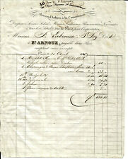 Paris invoice 1849 d'occasion  Expédié en Belgium