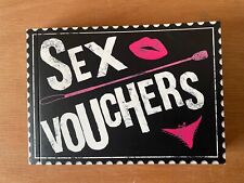 Sex vouchers hardcover for sale  OLDHAM