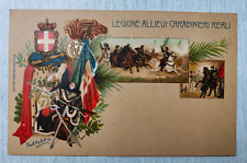 Cartolina carabinieri reali usato  Morra De Sanctis