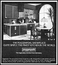 1979 The Poggenpohl showplace cocina alemana de colección foto impresa anuncio anuncios28 segunda mano  Embacar hacia Argentina