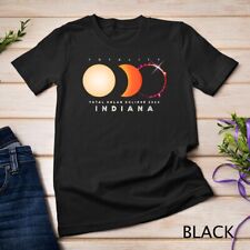 Used, Solar Eclipse 2024 Total Eclipse Indiana America Graphic T-Shirt Unisex T-shirt for sale  Shipping to South Africa