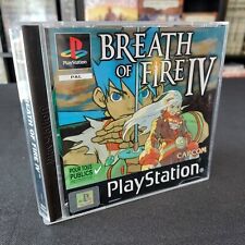 Breath of Fire IV 4 PS1 Complet Pal FRA Sony Playstation 1 comprar usado  Enviando para Brazil