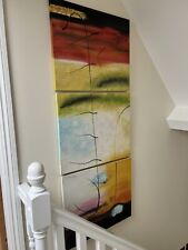 Triptych modern art for sale  LECHLADE