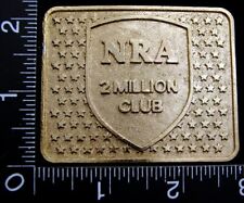 Usado, LK14128 Vintage NRA 2 Milioni Club Stella Decor Pistola Diritti Cintura Fibbia segunda mano  Embacar hacia Argentina