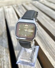 Relógio de pulso vintage automático Orient quadrado feito no Japão década de 1990 perfeito comprar usado  Enviando para Brazil