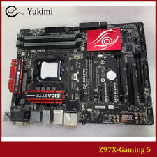 FOR GIGABYTE Z97X-Gaming 5 LGA 1150 DVI HDMI VGA 32GB Motherboard Test OK for sale  Shipping to South Africa